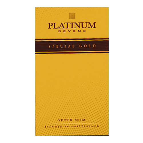 Сигареты Platinum Seven Superslims Special Gold