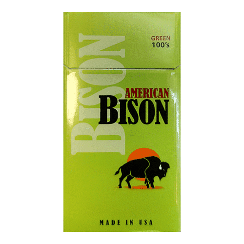 Сигареты American Bison Green King 100’s